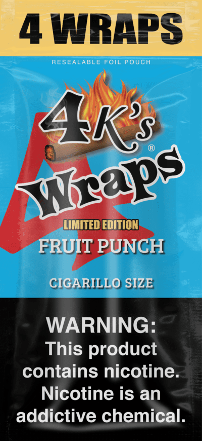 4K Wrap Fruit Punch
