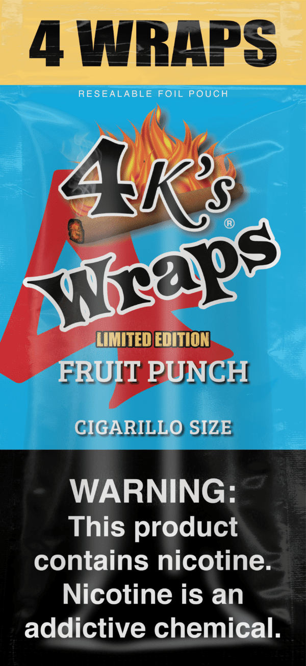 4K Wrap Fruit Punch