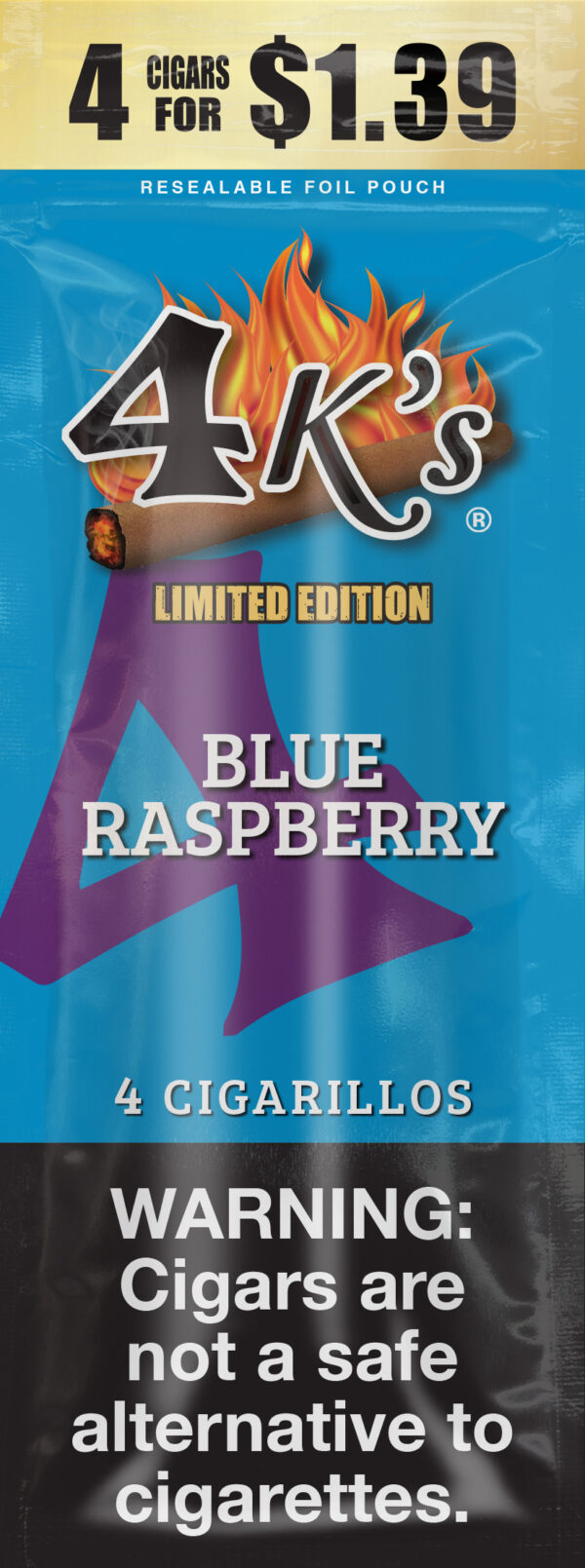 4K'S Limited Edition Blue Raspberry