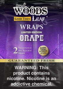 Sweet Woods Leaf Wrap Limited Edition Grape